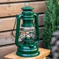 Miniatyrbild 4 av 6: Stormlykta / fotogenlykta Feuerhand 276 (Baby Special), 255 mm, Moss Green, med veke