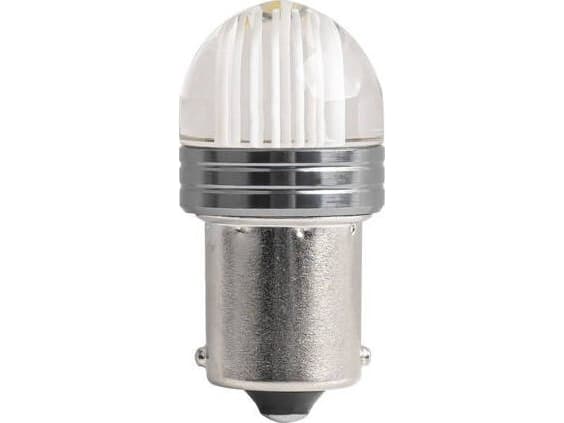 Amio LED-pærer standard p21w 9smd 12v klar hvit (100 stk)