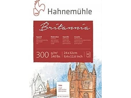 Hahnemühle Hahnemühle Britannia Watercolour 12 sheets rough 24x32cm 300g