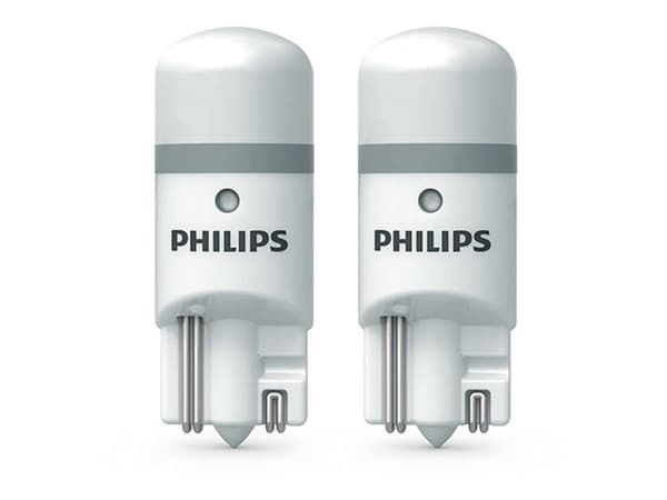 Philips Ultinon Pro6000 6000K W5W ECE-godkänd 2 st.