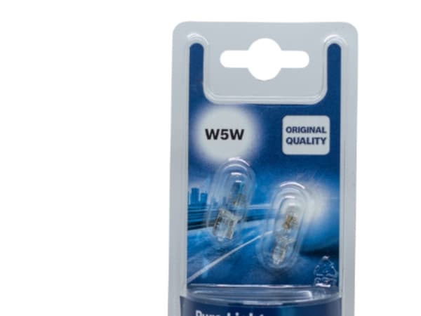 Bosch Pure Light pære W5W 12V - 2 stk.