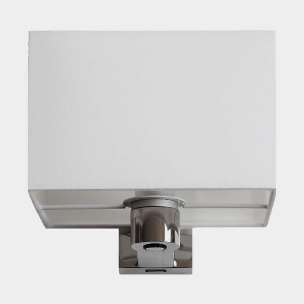 Skottlampa Casolux Wallis Small, rostfritt stål, LED, 10 - 30 V, 1.5 W, med USB-uttag + touch + kvadratisk skärm