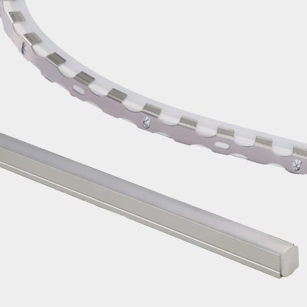 Flexibel LED-slinga Casolux, 12 V, 40 W, 10 x 10 mm x 10 meter, självhäftande, med varmvitt sken