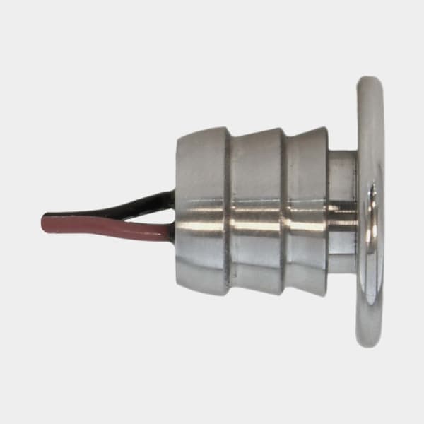 Spotlight Casolux Mille Courtesy Light, infälld, rostfritt stål, LED, 10 - 30 V, 0.2 W, med vitt sken