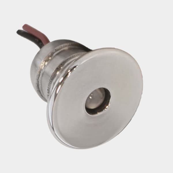 Spotlight Casolux Mille Courtesy Light, infälld, rostfritt stål, LED, 10 - 30 V, 0.2 W, med vitt sken