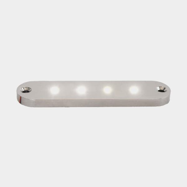 Infälld belysning Casolux Merle Front Courtesy, LED, 82 x 20 x 6 mm, 10 - 30 V, 0.5 W, med rött sken