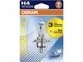 Miniatyrbilde 1 av 3: OSRAM 4062172395748 halogen lyskilde Ultra Life H4 55/60 W 12 V