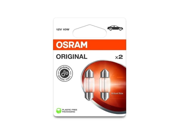 OSRAM 4062172396189 Soffit lyskilde Original Line C10W 10 W 12 V