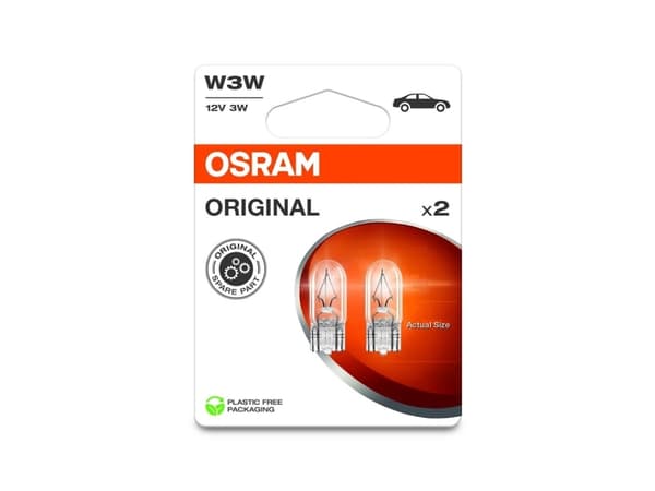 OSRAM 4062172395847 Signal lyskilde Standard W3W 3 W 12 V