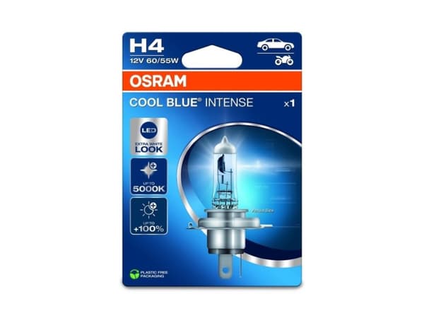 OSRAM 4062172395625 halogen lyskilde COOL BLUE® INTENSE H4 60/55 W 12 V