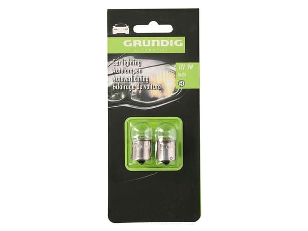 Grundig Billampor, 12V, BA15S, R5W, 2 st.