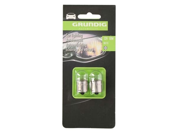 Grundig Billampor, BA15S, R10W, 12V, 2 st