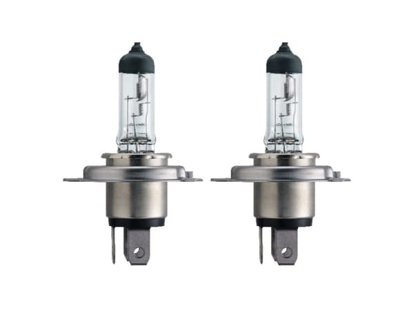 Philips Vision 12342PRC2 Bedre sikt, 60 W, 12 V, H4, Halogen, 2 stykker