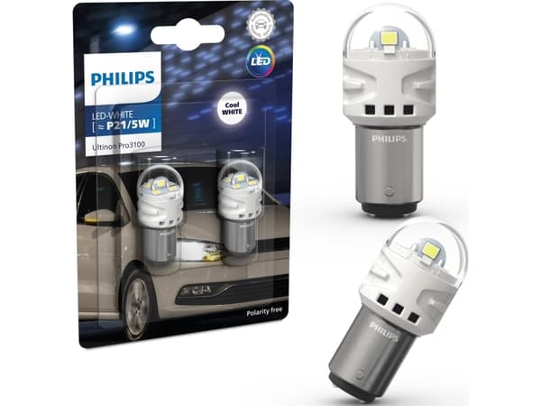 Philips Ultinon Pro3100 LED P21/5W 12V - Sæt