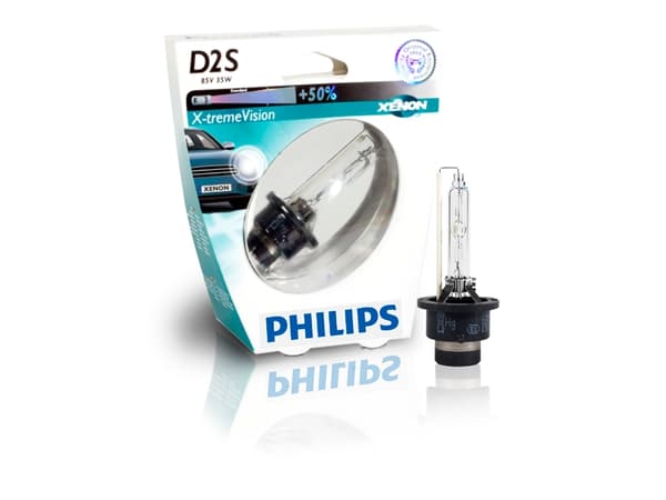 Philips Xenon X-tremeVision gen2 85122XV2C1 Xenon frontlyspære, 35 W, 85 V, D2S, Xenon, 4800 K, 1 stykker