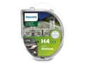 Miniatyrbilde 2 av 4: Philips LongLife EcoVision 12342LLECOS2 Lengre levetid, 60 W, 12 V, H4, 3100 K, 2 stykker