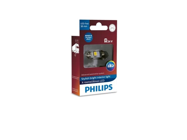 Philips 249446000KX1 LED-lösningar, 1 W, 24 V, Spollampa, LED, 6000 K