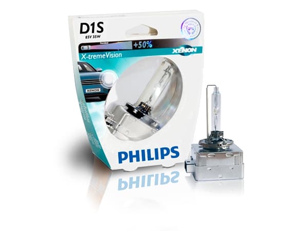Philips X-tremeVision Xenon frontlyspære 85415XVC1, 35 W, D1S, Xenon, 4800 K