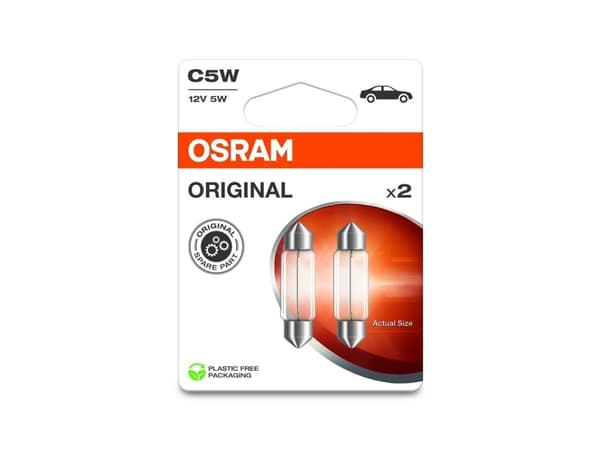 OSRAM 4062172396141 Soffit lyskilde Standard C5W 5 W 12 V