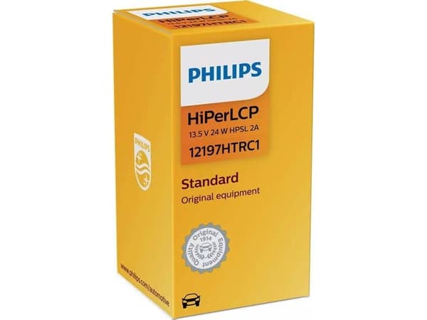 Philips Standard 12197HTRC1 Tradisjonelle kupé- og signallyspærer, 24 W, 13,5 V, Halogen, 1 stykker