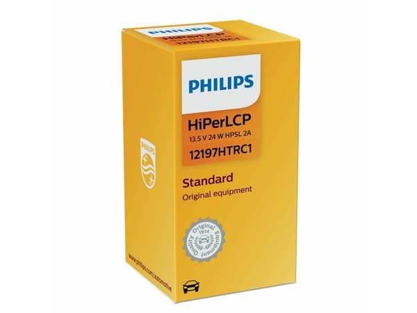Philips Standard 12197HTRC1 Tradisjonelle kupé- og signallyspærer, 24 W, 13,5 V, Halogen, 1 stykker