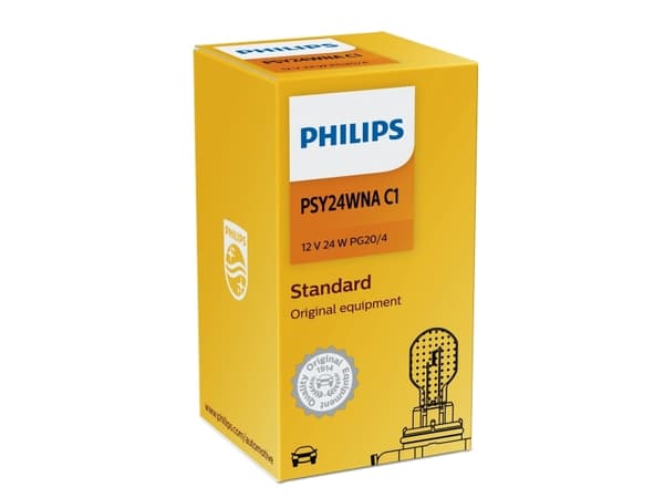 Philips Vision 12188NAC1 Traditionella interiör- och signallampor, 24 W, 12 V, PSY24W, 1 styck