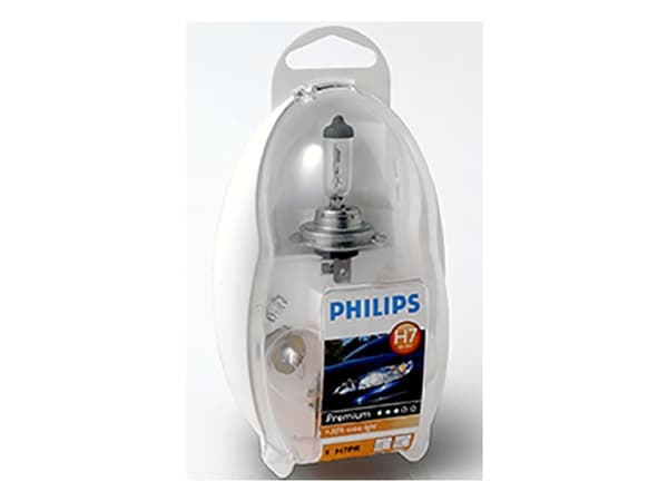Philips Easy Kit 55474EKKM Reservedelsett, 12 V, H7, Halogen