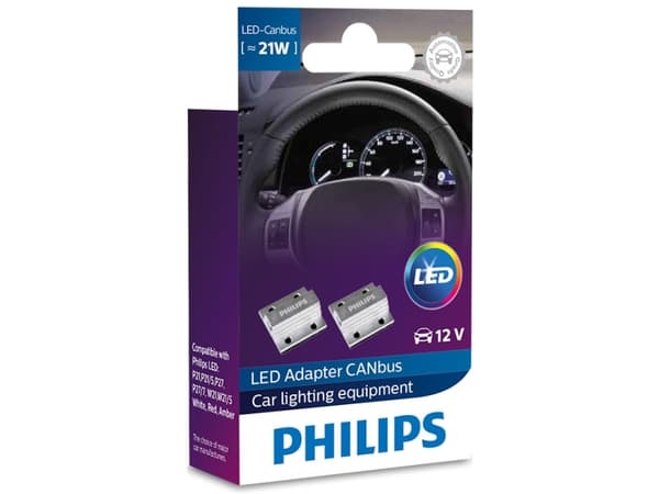 Philips LED Canbus Adaptersæt 21W 12V