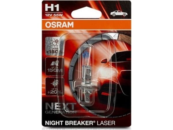 Osram bilpære 64150NL-01B H1 12V 55W