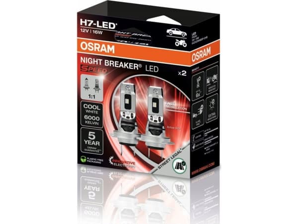 Osram Night Breaker LED Speed - H7 Bilpærer