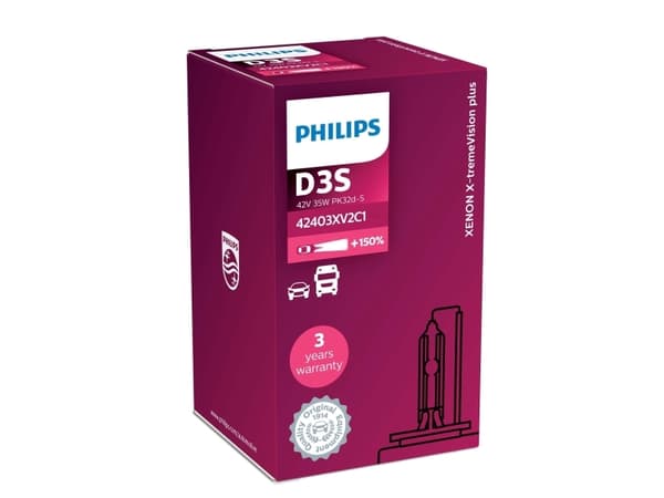 Philips Xenon X-tremeVision gen2 42403XV2C1 Auton Xenon-ajovalopolttimo, 35 W, 42 V, D3S, Xenon, 4800 K, 1 kpl