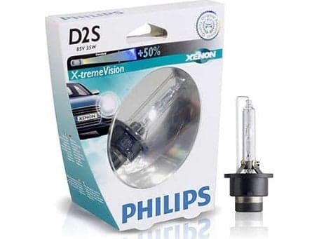Philips X-tremeVision Xenon frontlyspære 85122XVS1, 35 W, 85 V, D2S, Xenon, 5000 K