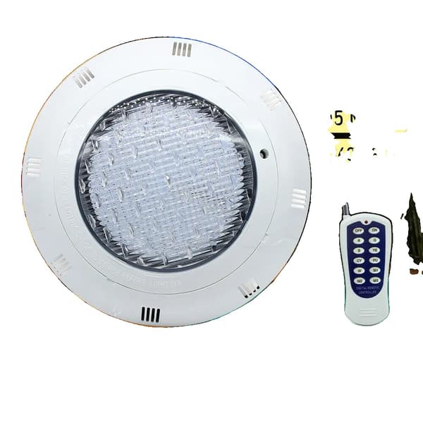 LED Simbassänglampa, Fjärrkontroll, RGB Flerfärgad,31-40W