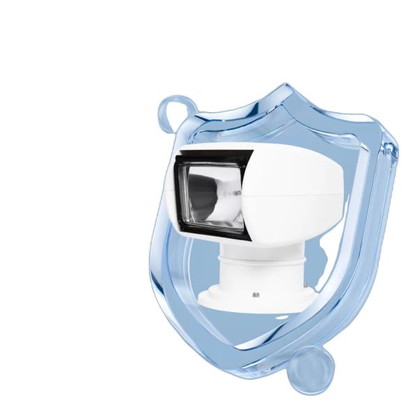 Marine Boat Fjernbetjening Spotlight, 2300LM Lysstyrke, IP66 Vandtæt,100w