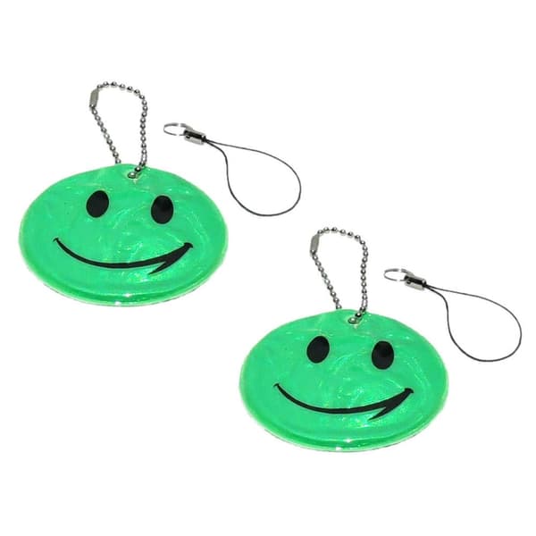 Refleks - Dobbeltpakke - Smiley - Flere farvevalg