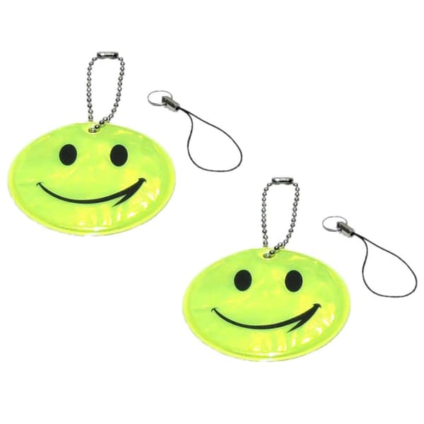 Refleks - Dobbeltpakke - Smiley - Flere farvevalg