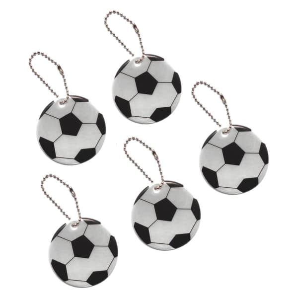 Reflex - Familiepakke - Fodbold - Sort/Hvid - 5 stk.