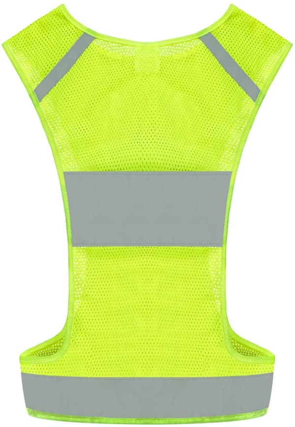 Refleksvest med 2 bånd