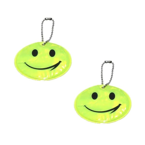 Reflex - Familiepakke - Smiley - 5 stk. - Gul