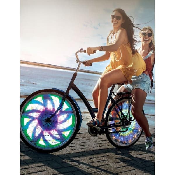 LED-ljus med motiv till Cykelhjul / Cykel - 32 olika motiv