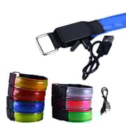 Uppladdningsbar LED Armband / Reflex / Reflexband som Lyser