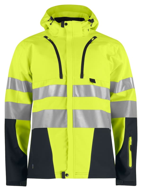 Reflex Projob Jacket - Softshell Medium Yellow