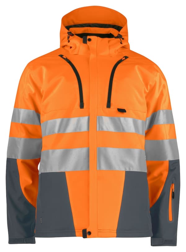 Reflex Projob Jacket - Softshell Large Orange
