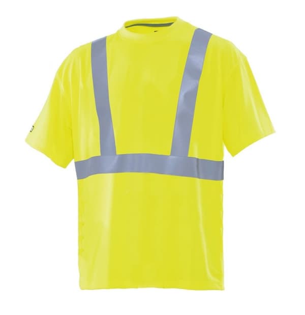 Reflex Warning Short Sleeve T-shirt - Medium Yellow