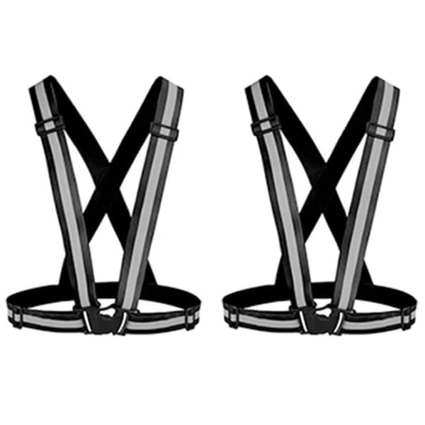 INF Reflekterande säkerhetsband (2-pack) - 4x1,5 cm