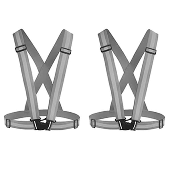 INF Reflekterande säkerhetsband (2-pack) - 4x1,5cm