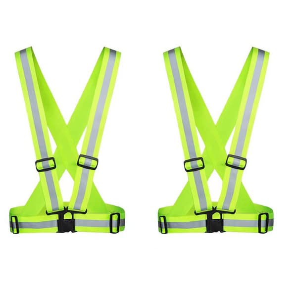 INF Reflekterande säkerhetsband (2-pack) - 4x1,5cm