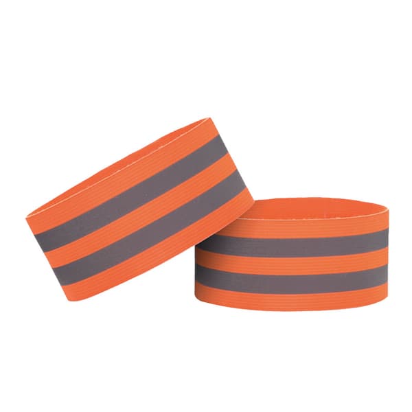INF Reflekterende Sportsarmbånd 5cm Armbånd Grøn 4 Pakke