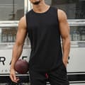 Miniatyrbillede 4 af 4: INF Hurtigtørrende løbe tanktop - Herre ærmeløs træning fitnesscenter fitness atletisk træning sport basketball tanktop  XL