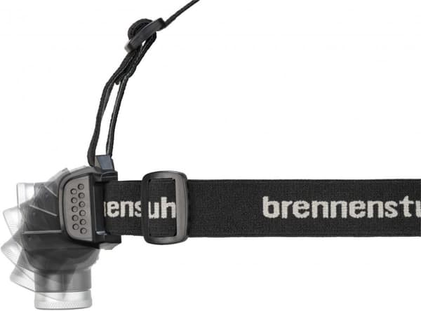 Brennenstuhl LED LuxPremium KL 250AF 1177300 ladattava otsalamppu musta, Harmaa